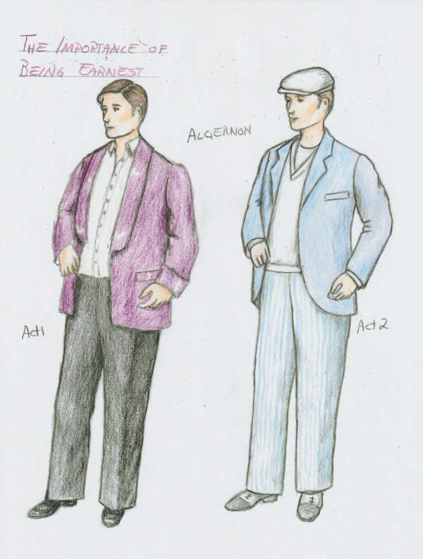Algernon's looks, act 1 & 2
